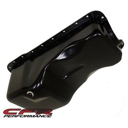 Cfr Performance CFR HZ-9532-PBK 1969-81 Ford Small Block 351W Windsor Stock Capacity Oil Pan - Black HZ-9532-PBK